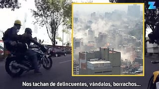 Terremoto en México: motociclistas se ponen una mano en el corazón y ayudan a damnificados (VIDEO)