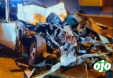 Trágico accidente deja un muerto: Bus de transporte de público y auto impactan en la Panamericana Norte