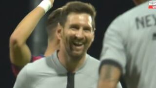 Lionel Messi consiguió marcar su primer gol de la temporada tras pase de Neymar para el PSG | VIDEO