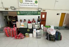 Intervienen a Reinas de “los cigarrillos bambas” en inmediaciones de Gamarra