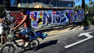 ​Francia: Dibujan graffiti por la paz luego de atentado en Niza