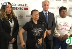 Mesa Directiva se reunió con representantes de Gamarra tras marcha contra la inseguridad