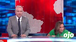 Alvina Ruíz sufre aparatosa caída EN VIVO mientras conducía noticiero (VIDEO)