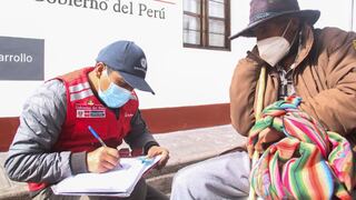 Más de 600 pobladores rurales en Huancavelica son empadronados para que actualicen su DNI 