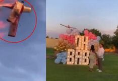 Tragedia en México: Avioneta se estrella durante fiesta de revelación de género