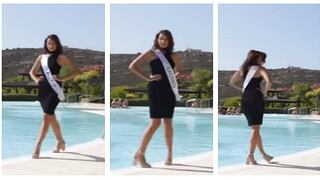 YouTube: concursante al Miss Mundo pasa vergüenza de su vida en pleno certamen (VIDEO)