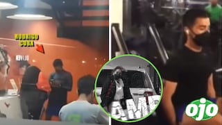 Rodrigo Cuba se va al gimnasio y pisa estacionamiento del ampay de Melissa Paredes | VIDEO