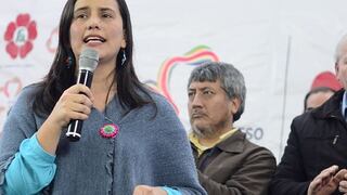 Verónika Mendoza: Glave y Zeballos desobedecieron directiva de partido