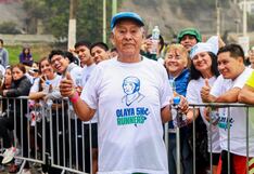 Chorrillos: Abuelo de 100 años y mamita que sobrevivió a 3 infartos participaron en carrera 5K