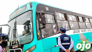 Cuarentena en Lima y Callao: se impusieron más de 1.500 papeletas a unidades de transporte público