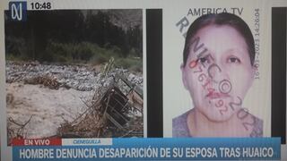 Cieneguilla: buscan a mujer reportada como desaparecida tras caída de huaico