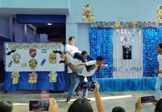 Hombres arman coreografía de Skándalo para actuación escolar del Día del Padre y la rompen en redes