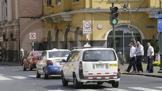 ​Municipalidad de Lima instala carteles restringiendo velocidad en el centro histórico