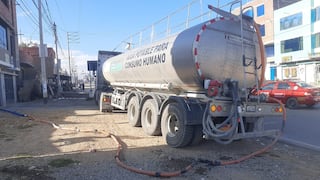 Huancayo: cisterna de 9 mil galones dotará de agua potable a población desabastecida