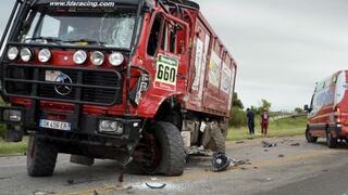 Un muerto y cinco heridos provoca un accidente del Rally Dakar