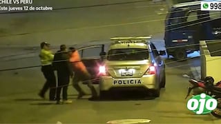 Policías fueron agredidos por sujetos que intervinieron en Villa El Salvador (VIDEO)