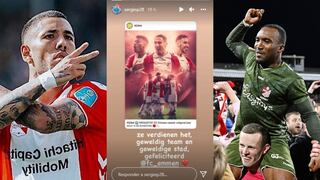 ¡Algo aprendió! Peña saluda en holandés a su exequipo tras conseguir el ascenso a primera división | FOTO 