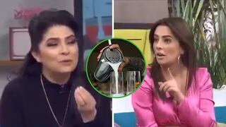 Victoria Ruffo saca "cara" por el pisco peruano y corrige a conductora argentina que dijo que era chileno (VIDEO)