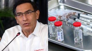 “Vacunas llegarán al Perú gracias a todo lo que avanzamos en mi gobierno”, dice Vizcarra