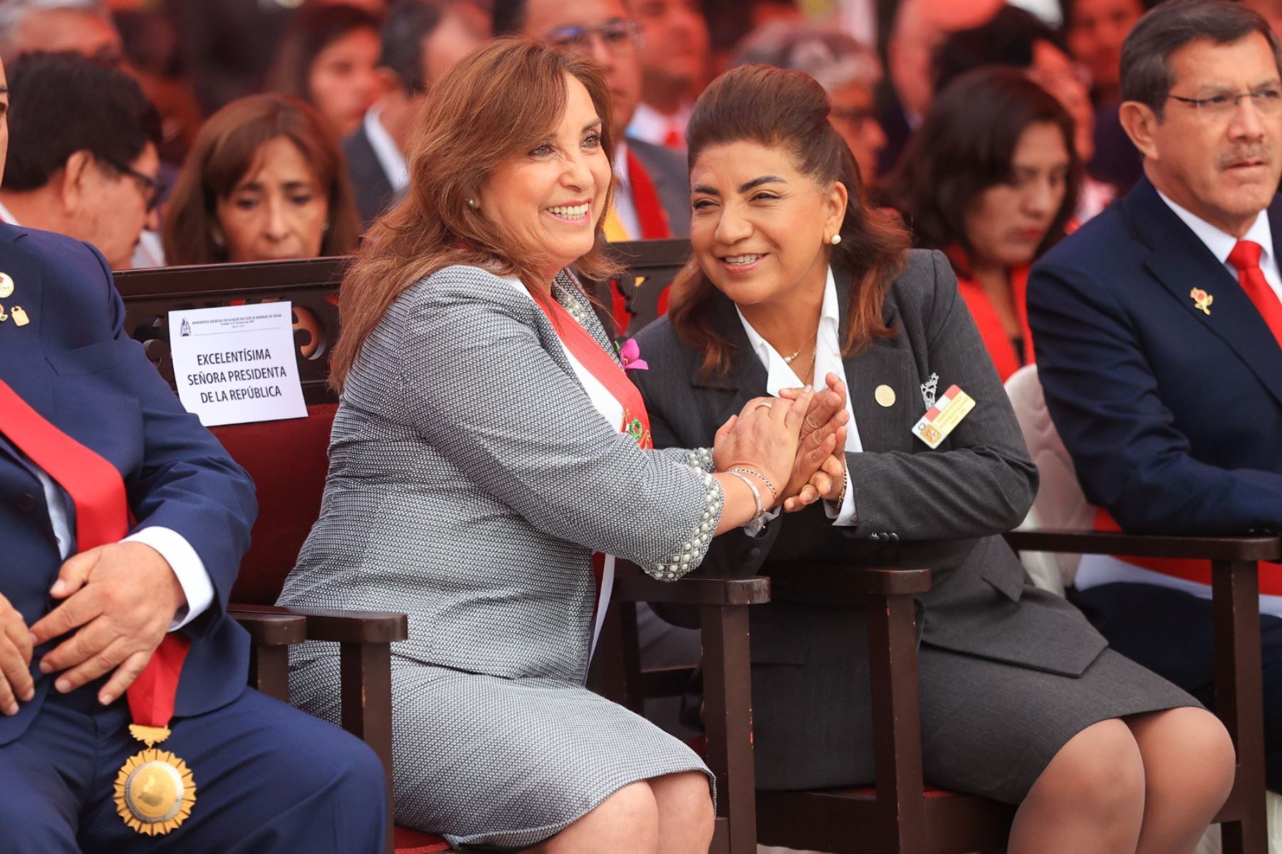 Presidenta Dina Boluarte en Tacna.