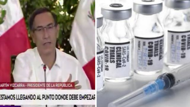 Martín Vizcarra sobre la vacuna contra el coronavirus: “Para el último semestre de este año la podríamos tener” | VIDEO