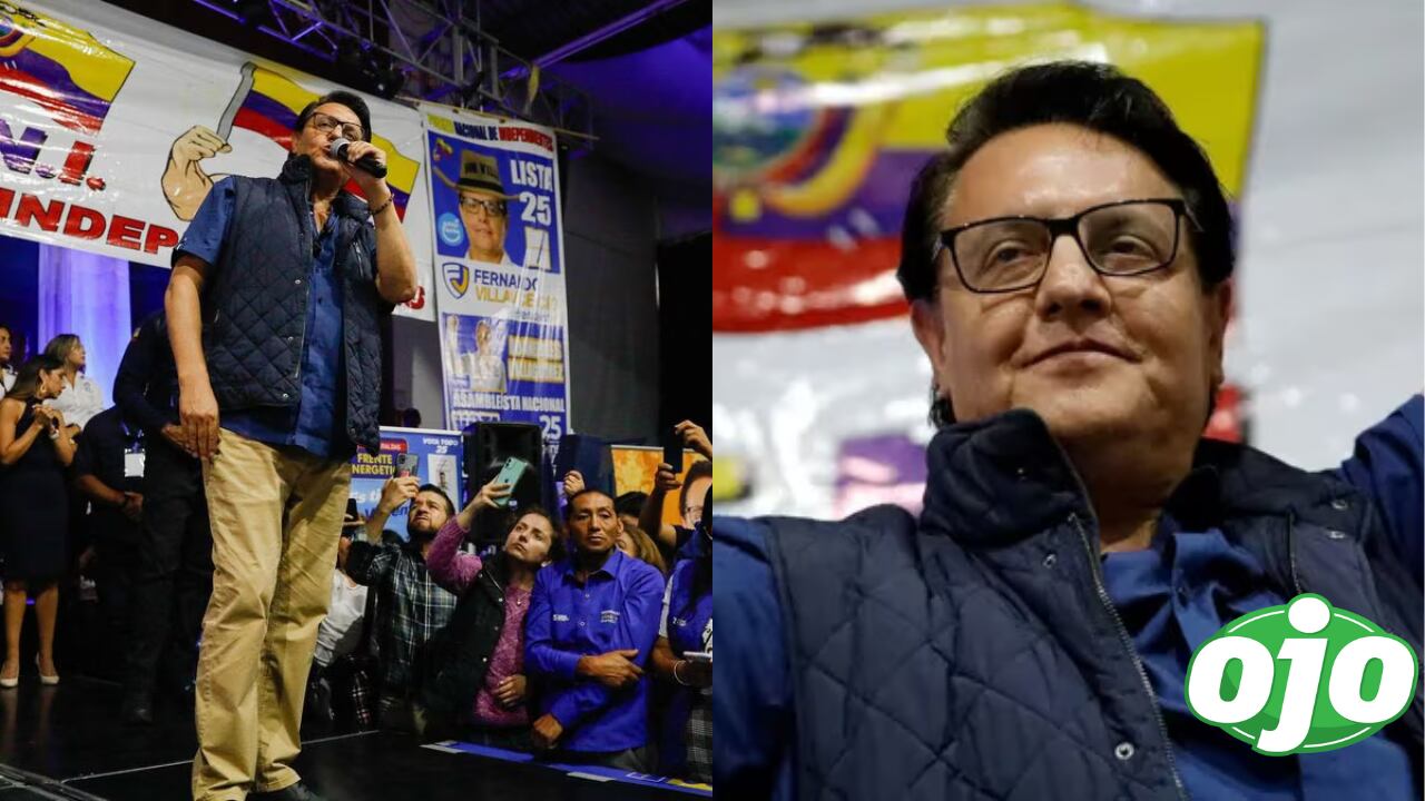Fernando Villavicencio fue asesinado a disparos tras salir de un mitin político.