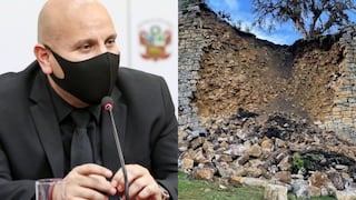 Ministro Salas sobre derrumbe en Kuélap: “Es una fortaleza que ha sido abandonada por muchos años”