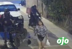 Delincuentes se hacen pasar por repartidores de delivery para robar a una mujer en Surco (VIDEO)