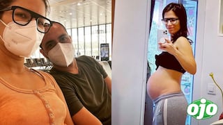 Eva Bracamonte dio a luz y publica la primera foto con su bebé