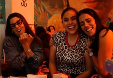 Gianella Neyra, Rebeca Escribens y Maricarmen Marín armaron su propia noche de despecho