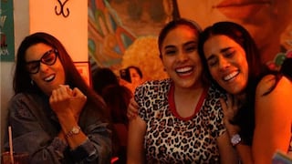 Gianella Neyra, Rebeca Escribens y Maricarmen Marín armaron su propia noche de despecho
