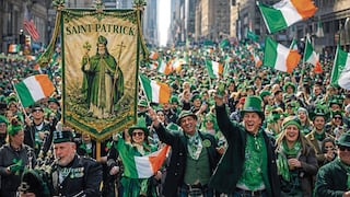Calles en muchas partes del mundo se tiñen de verde por el Día de San Patricio