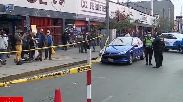 Cercado de Lima: hombre mató a balazos a ladrón que huía tras asaltarlo en la Av. Argentina