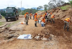 Prorrogan estado de emergencia por lluvias en 31 distritos del país