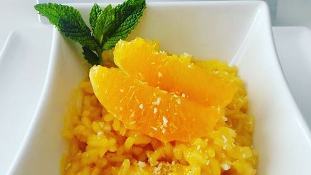 Cómo preparar arroz a la naranja 