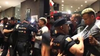 Jugadores de la Selección Peruana protagonizaron trifulca y fueron agredidos por policías en España 