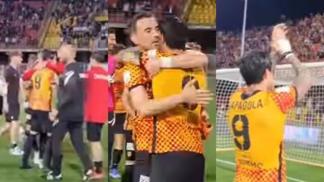 Cariño puro: así agradecieron a Lapadula los jugadores y fanáticos de Benevento por el golazo | VIDEO