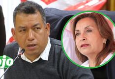 Darwin Espinoza afirma que Boluarte advirtió a congresistas “que iban a ser allanados”