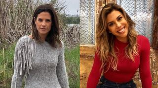 María Pía Copello y Alondra García: 2 maneras de combinar blusa a rayas 