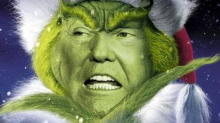 ​Presidente Donald Trump se disfraza del "Grinch" por las fiestas navideñas