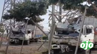 Apagón masivo en Lima Sur tras choque de camión contra torre eléctrica