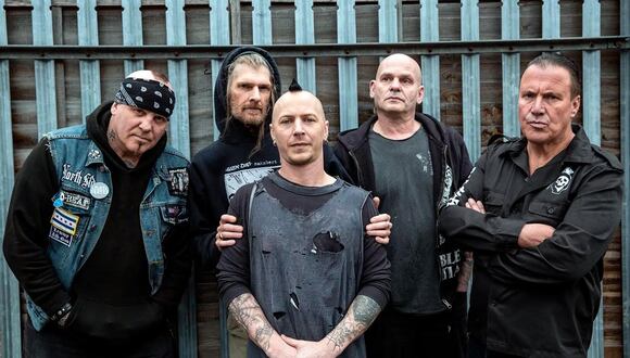 Discharge, la mítica banda punk, se presentará en Lima el 13 de junio en el C.C. Festiva, en el marco de un nuevo tour denominado “Hell on Earth Tour”. Foto: Difusión.