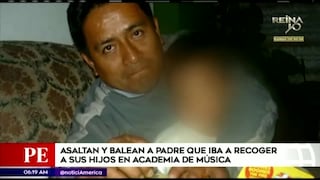 Delincuentes balearon a padre de familia que se resistió a ser asaltado en Los Olivos | VIDEO     