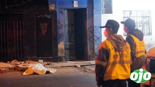 Barrios Altos: balcón se desploma matando a anciano al instante │FOTOS