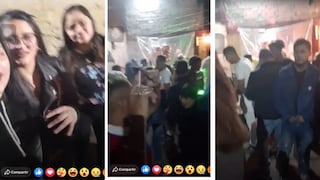 Transmiten en vivo ‘Fiesta covid’ con orquesta y personas sin mascarilla en el Cercado de Lima | VIDEO 