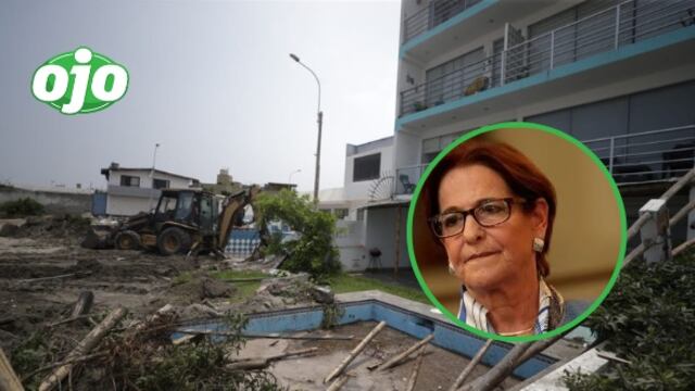 Susana Villarán: Municipalidad de Lurín demolió piscina familiar en la playa Arica por invasión