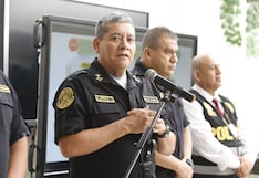 Gobierno finaliza la designación de Jorge Angulo como comandante general de la PNP