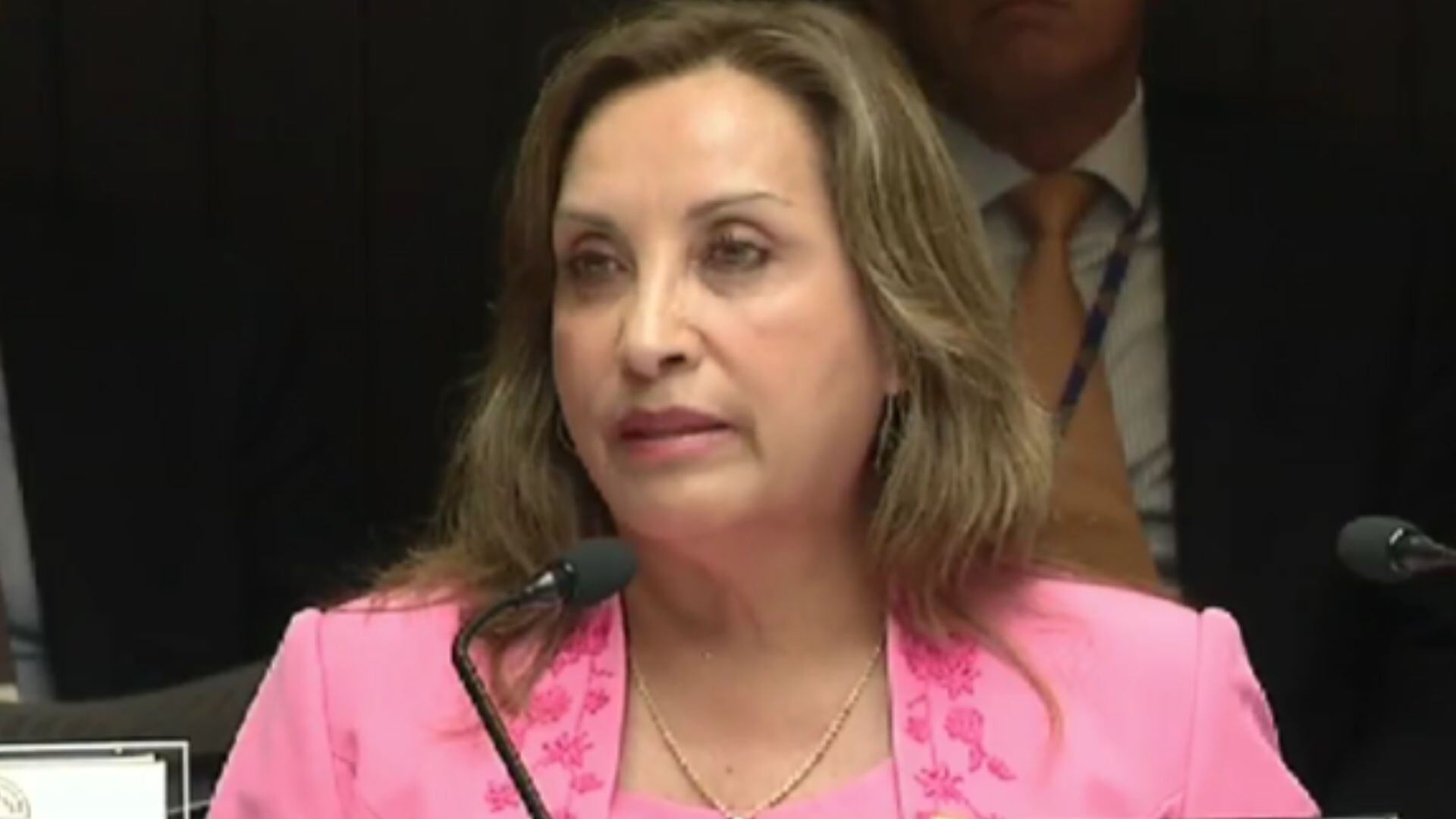 “Creo que es una fiesta de amor, de unión”, expresó Leslie Urteaga. (Foto: captura TV Perú)