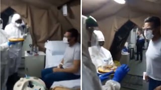 Médicos le cantan “Feliz Cumpleaños” a paciente que no pudo pasarlo en familia por el coronavirus | VIDEO