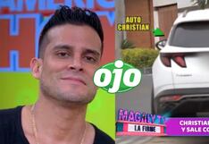 Christian Domínguez y el detalle del auto mientras se encontraba con Mary Moncada: “¿cuándo pasó un terremoto en Lima?”
